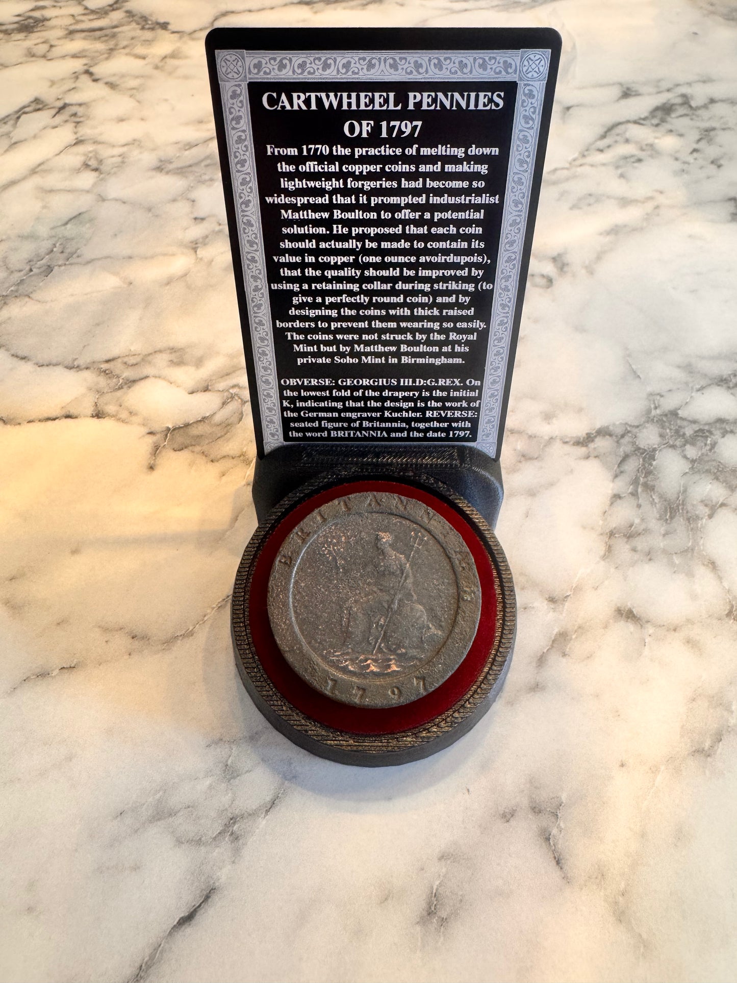 Cartwheel penny display