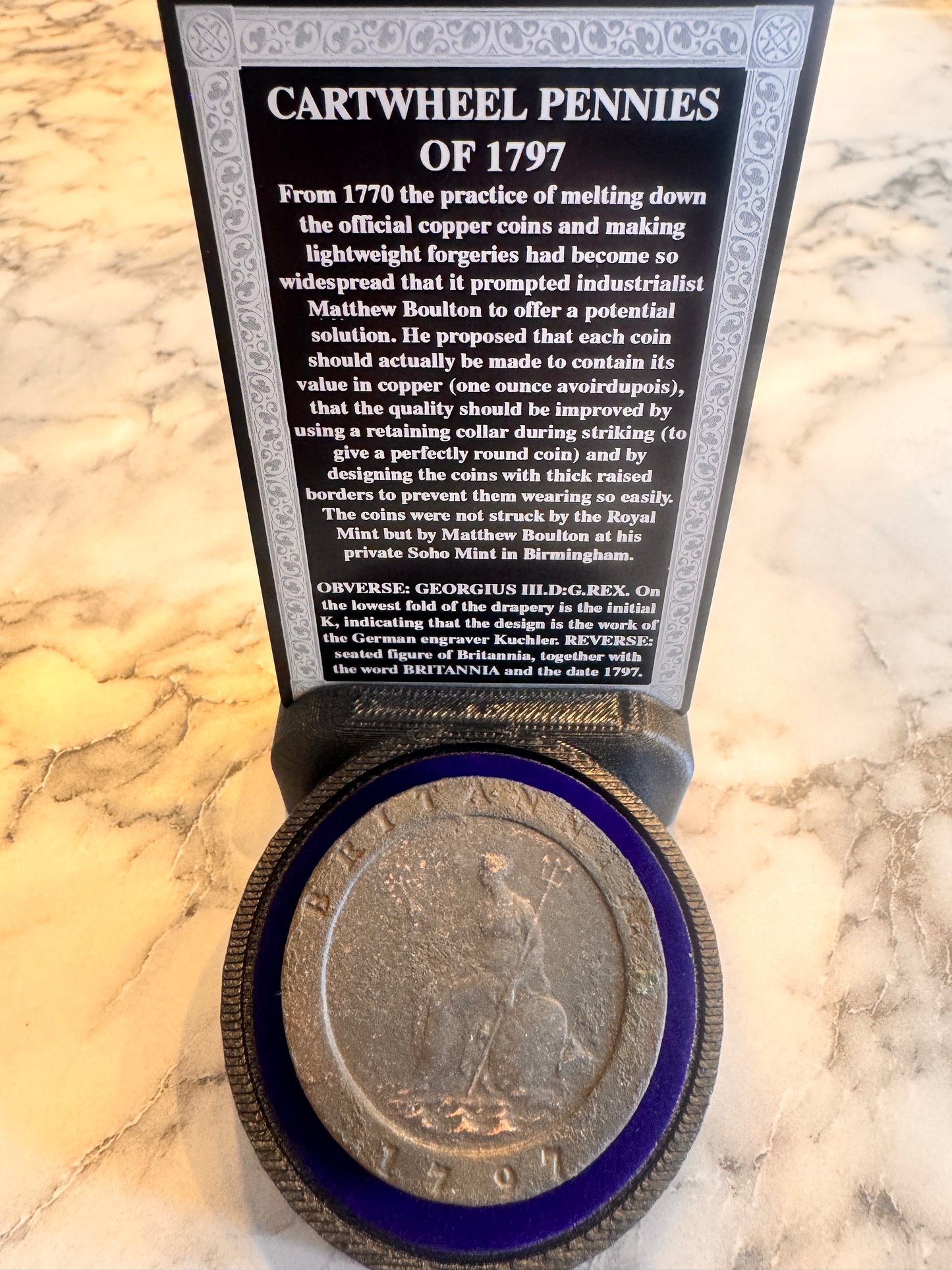 Cartwheel penny display